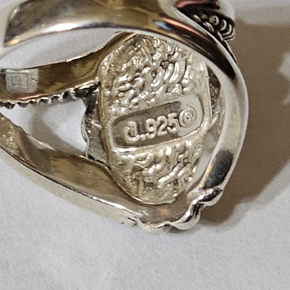 Genuine Carolyn Pollack Relios Ring in Sterling Silver Size 6! Final Price 🧡 - Picture 4 of 5